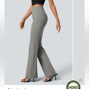Halara Gray Flare Pants for Women